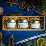 Christmas Scented Candles 3pc Set